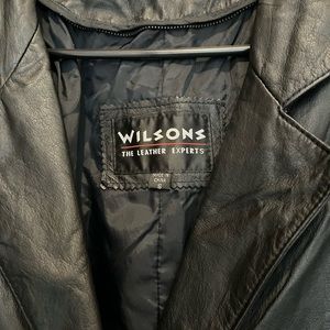 Ladies 'Wilson 3/4 coat Leather Coat